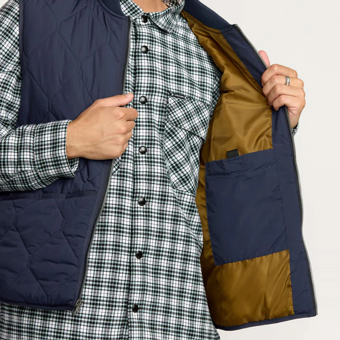 VOLCOM Donsonic Vest - Navy - Image 4