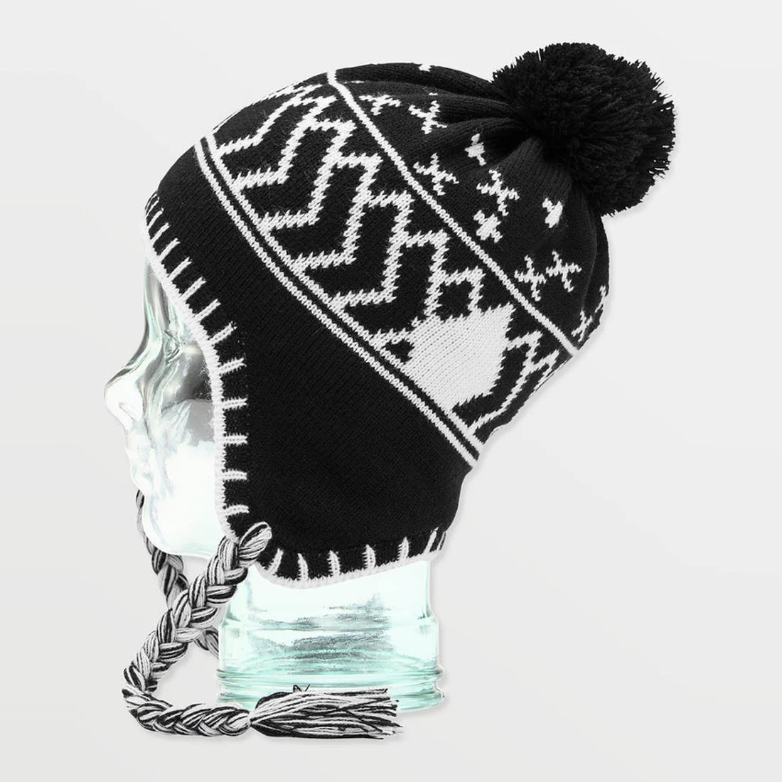 VOLCOM Ear Muff Beanie - Black - Image 2
