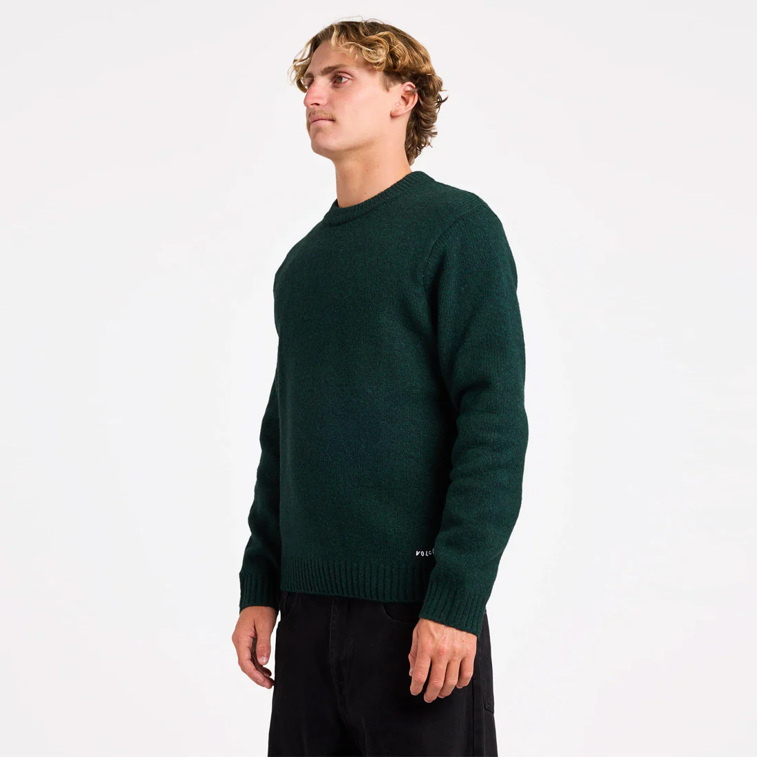 VOLCOM Edmonder II Sweater - Scarab - Image 3