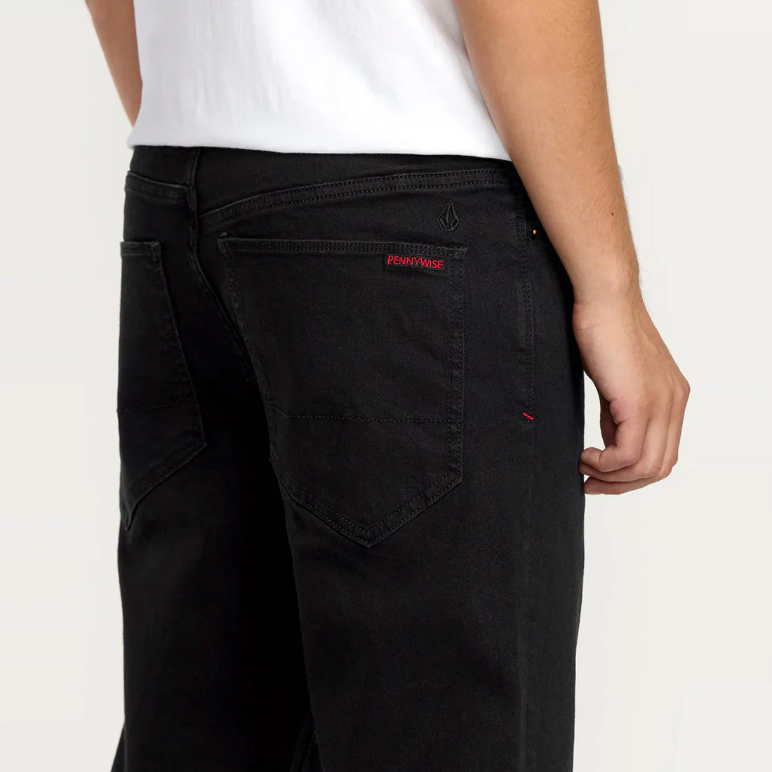VOLCOM Entertainment Pennywise Denim - Black On Black - Image 3