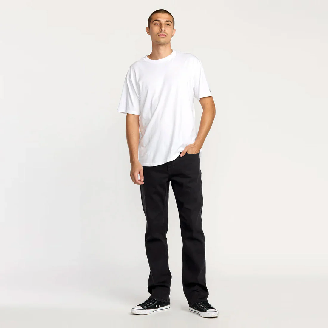 VOLCOM Entertainment Pennywise Denim - Black On Black - Image 4