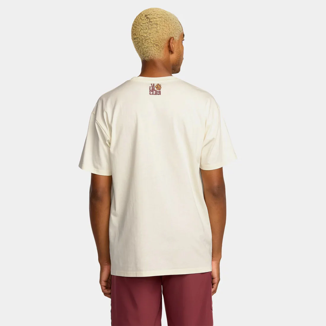 VOLCOM Featured Artist Callum Rooney Tee - Off White - Image 3