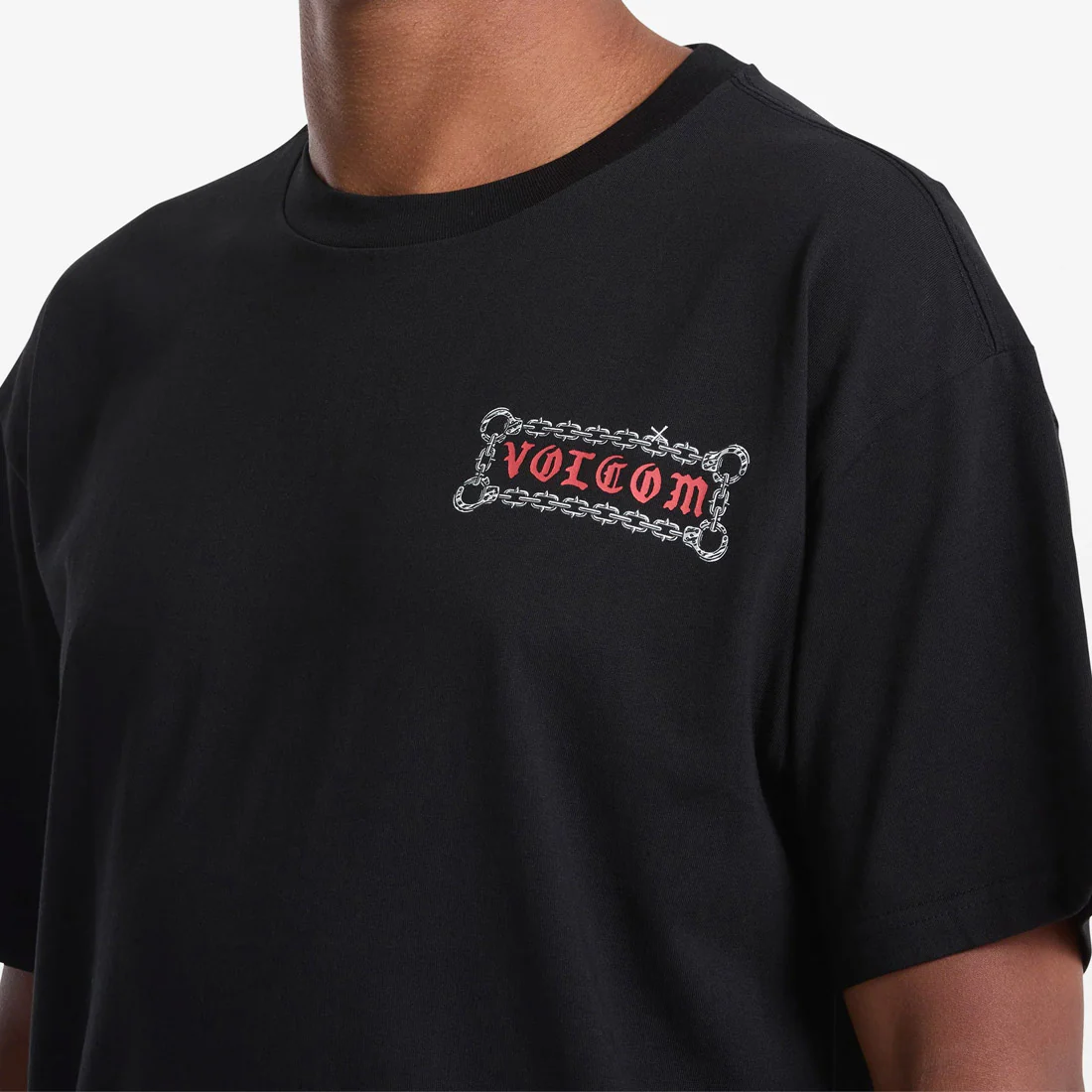 VOLCOM Featured Artist Daniel Shepard Unlocked Tee - Black - Image 5