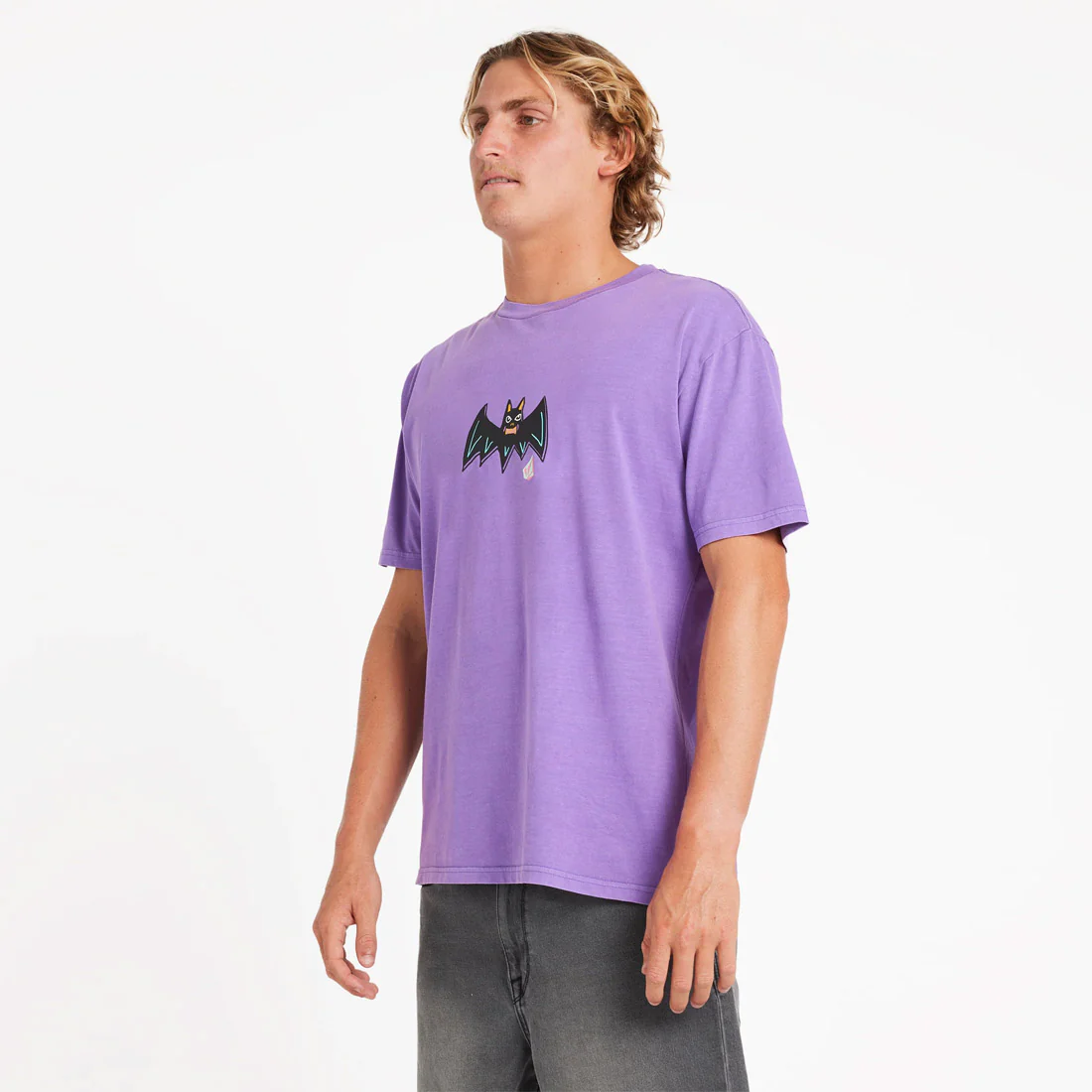 VOLCOM Featured Artist Ozzy Powered Tee - Deep Purple - Image 2