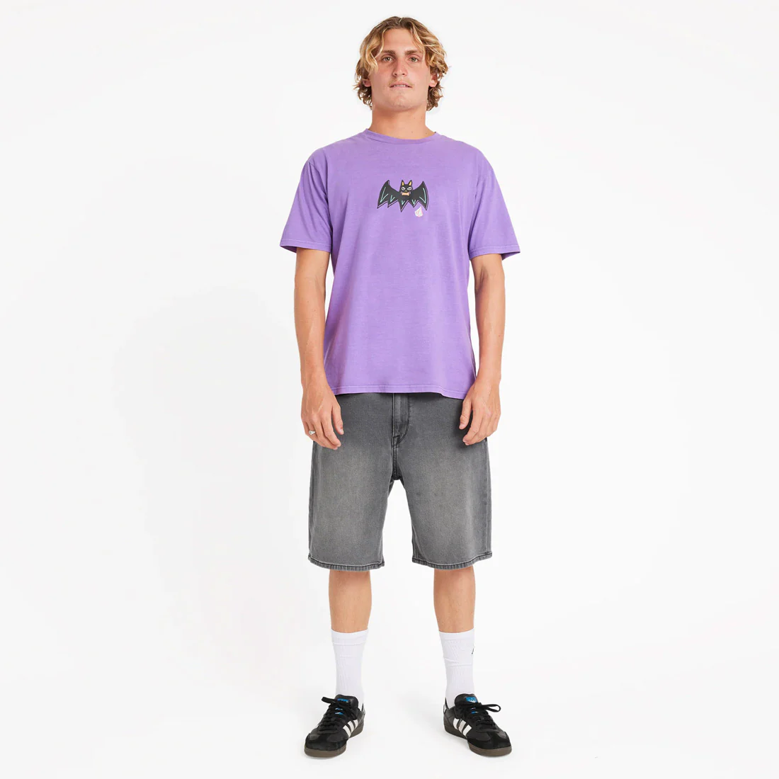 VOLCOM Featured Artist Ozzy Powered Tee - Deep Purple - Image 4
