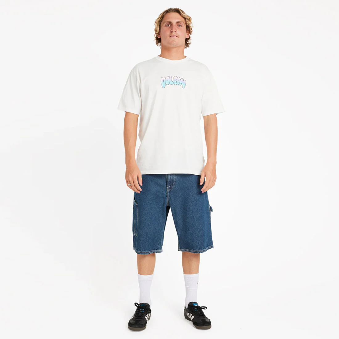 VOLCOM Featured Artist Ozzy Summa Tee - Off White - Image 3
