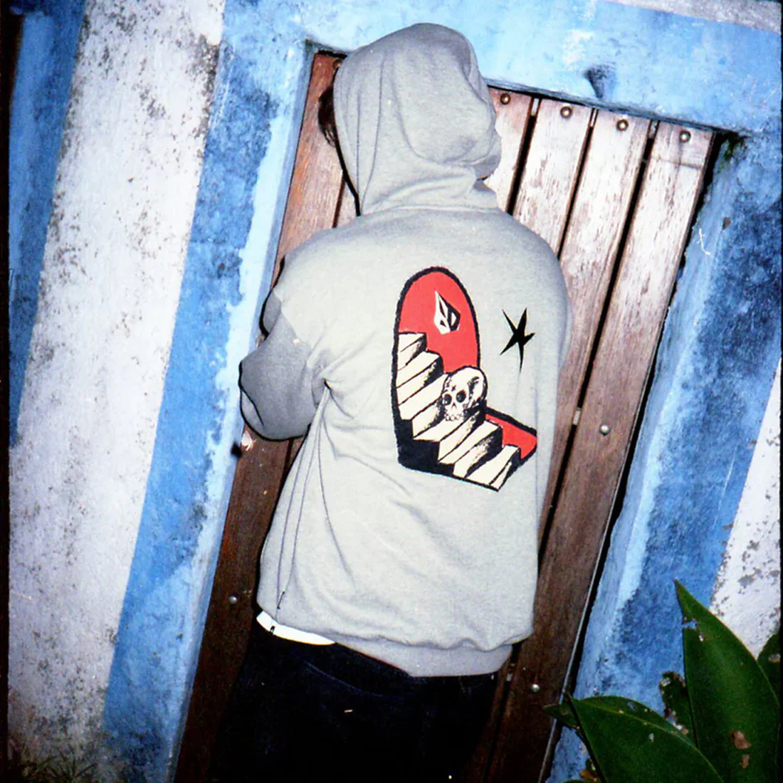 VOLCOM Featured Artist Seth Conboy Pullover - Heather Grey - Image 5