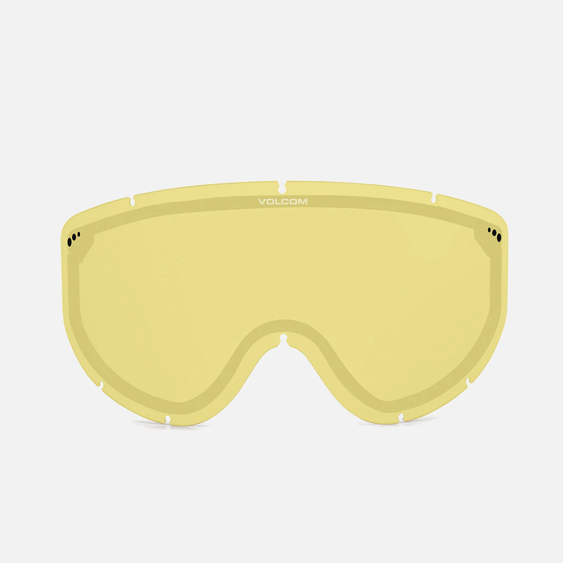 VOLCOM Footprints Goggle 2025 - Matte Black Stone/Red Chrome - Image 3