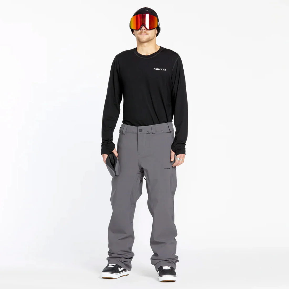 VOLCOM Freakin Snow Chino 2025 - Charcoal - Image 3