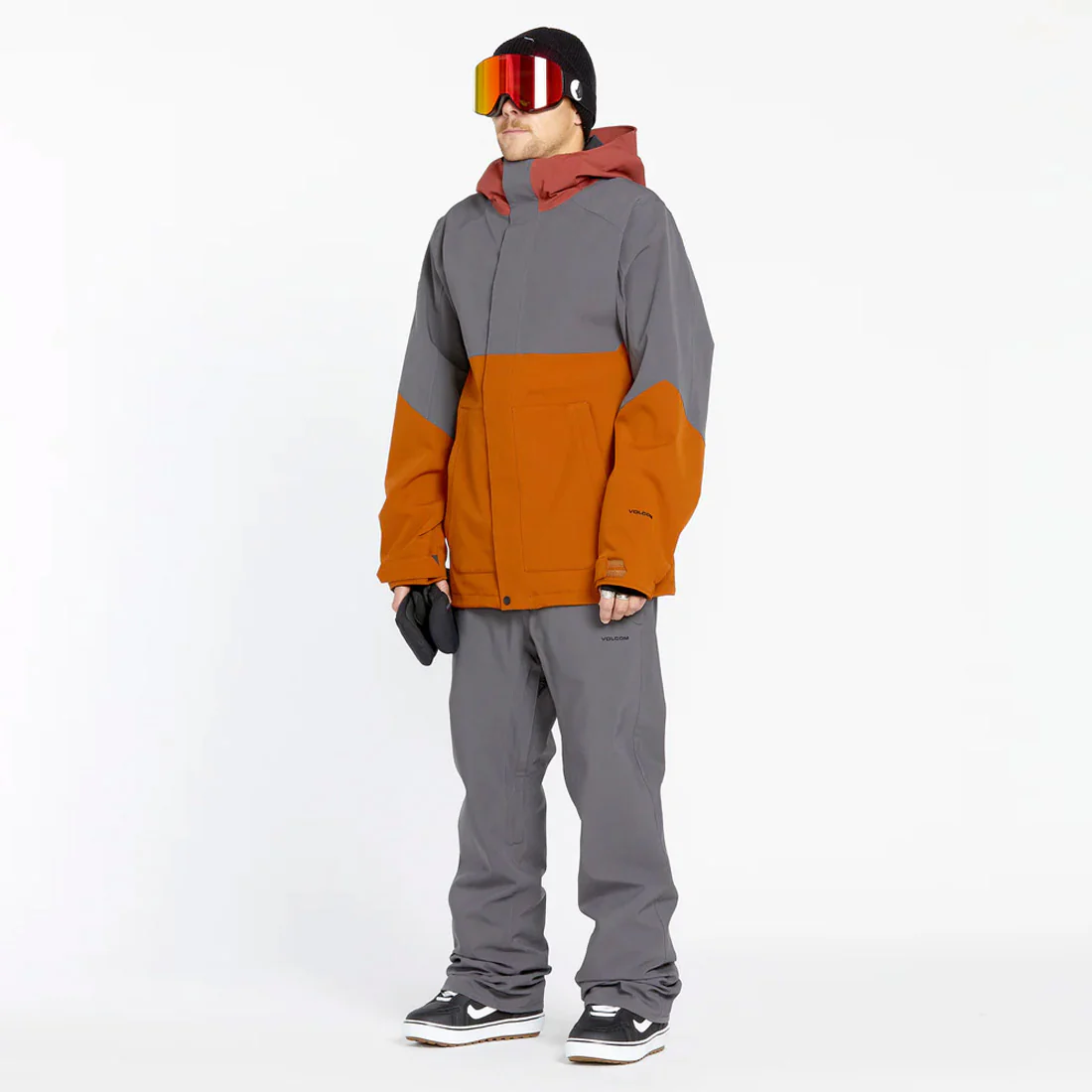 VOLCOM Freakin Snow Chino 2025 - Charcoal - Image 5