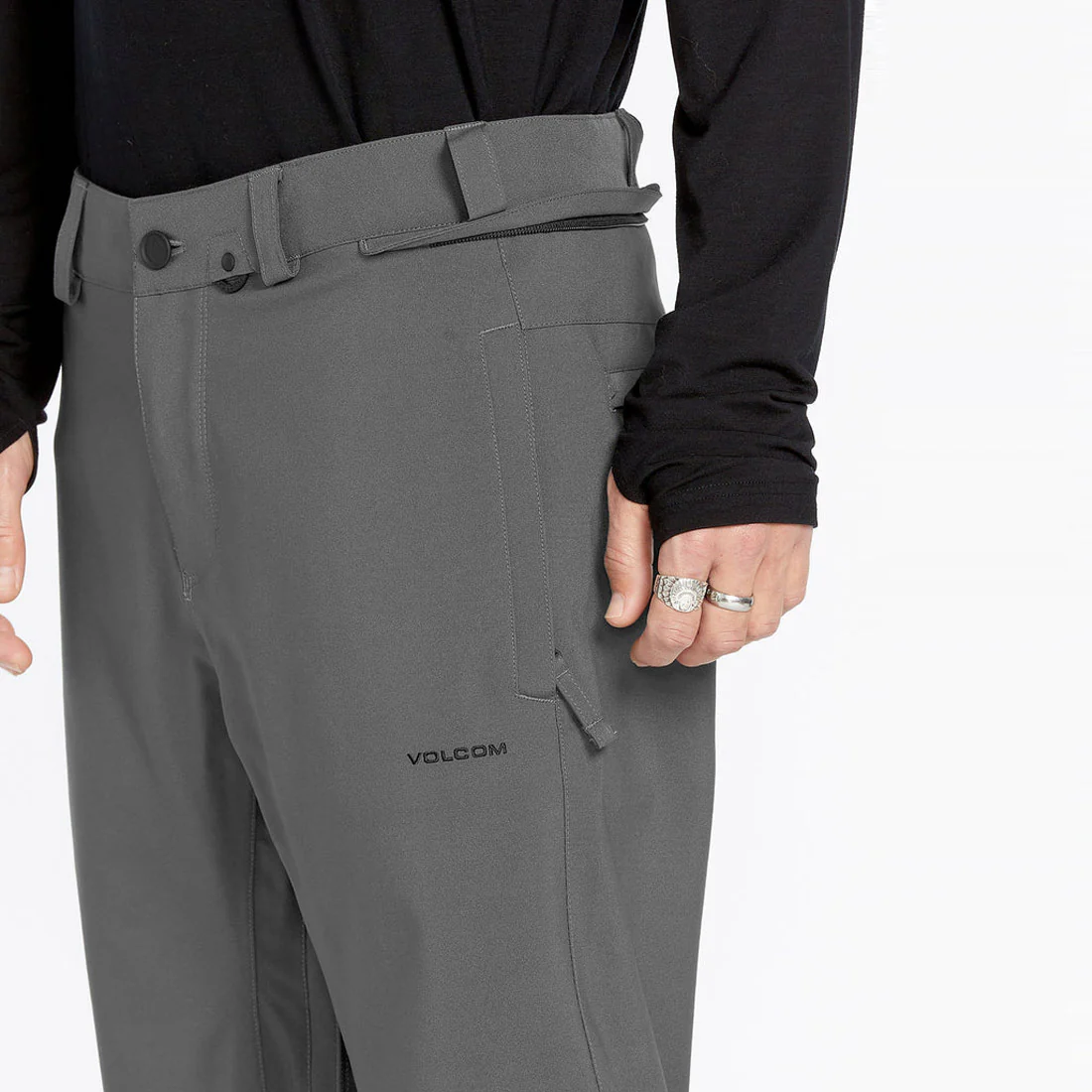VOLCOM Freakin Snow Chino 2025 - Charcoal - Image 7