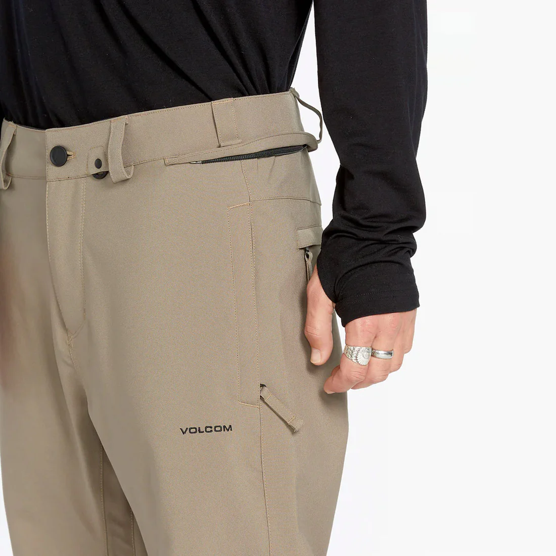 VOLCOM Freakin Snow Chino 2025 - Chestnut Brown - Image 7