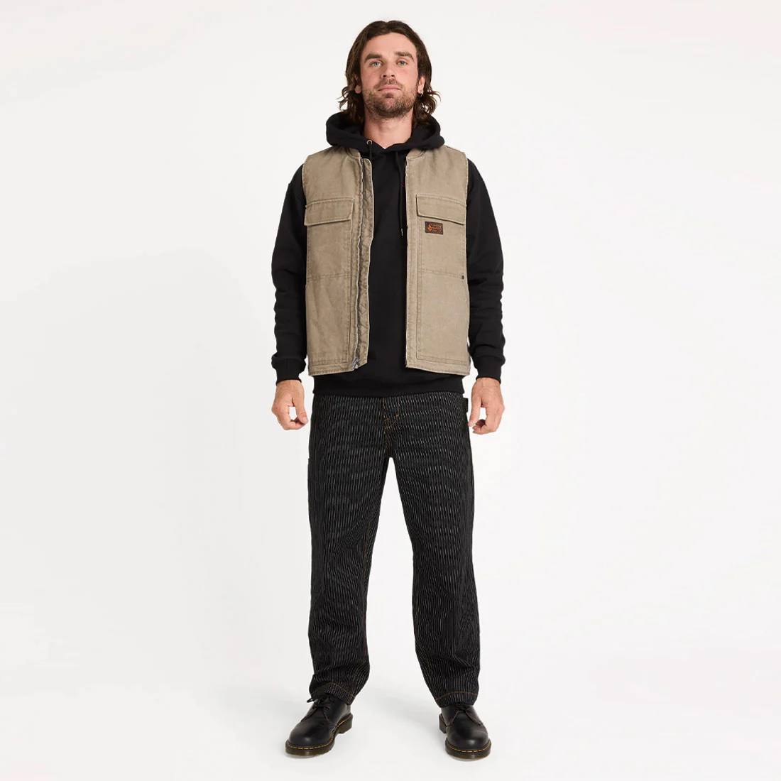 VOLCOM Freshdust Workwear Vest - Brindle - Image 3