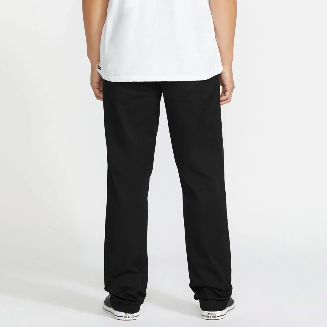 VOLCOM Frickin Modern Stretch Pants - Black - Image 3