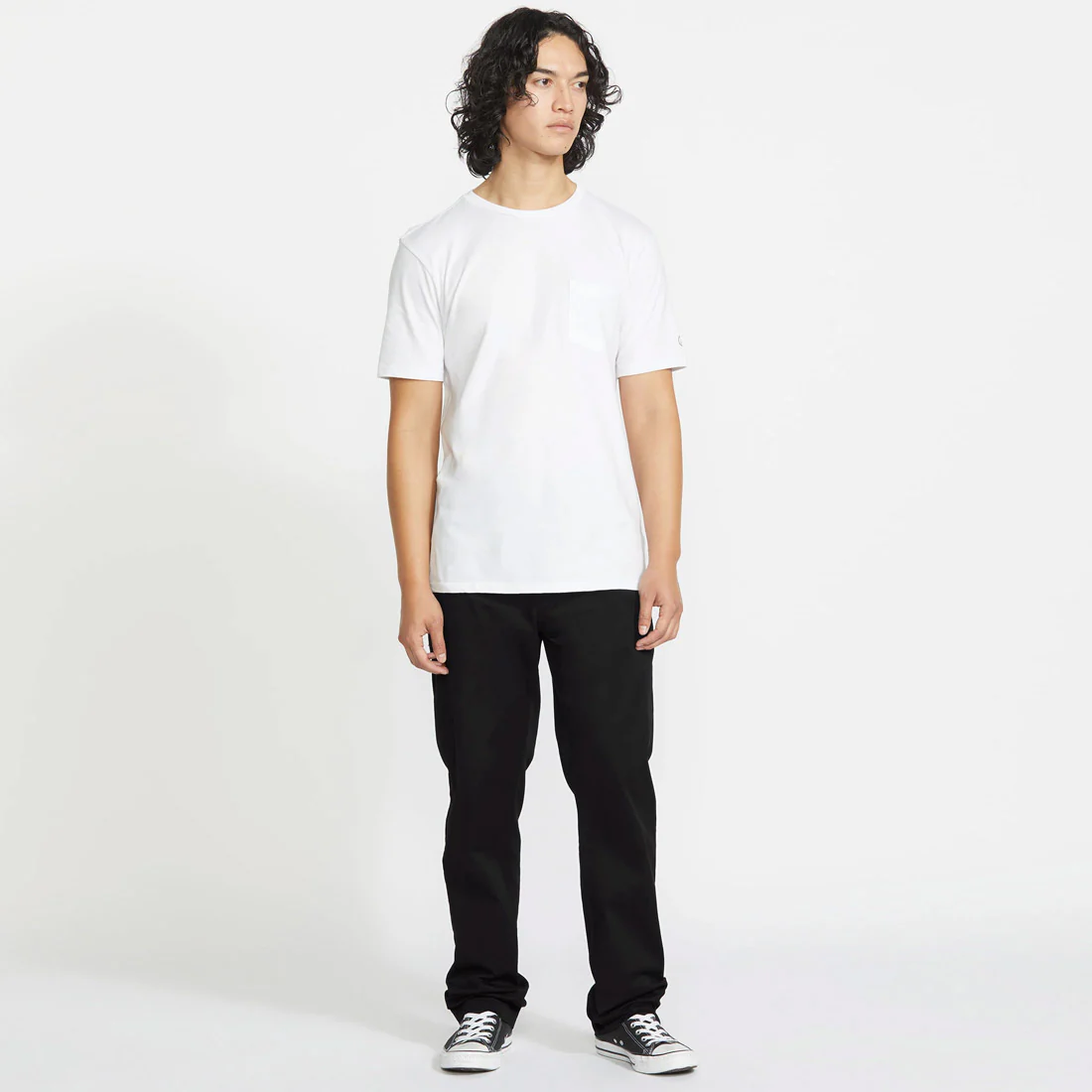VOLCOM Frickin Modern Stretch Pants - Black - Image 4