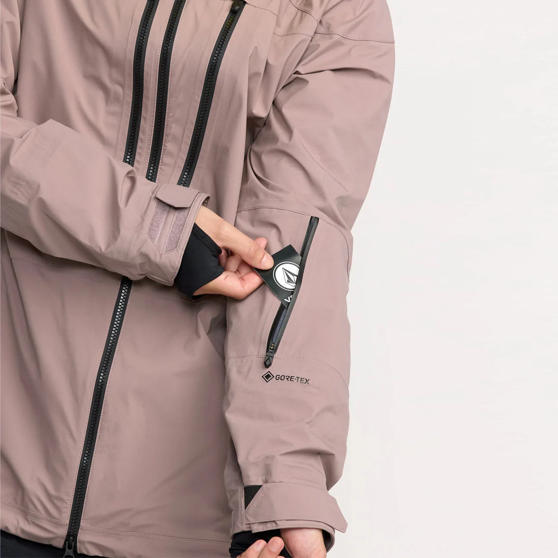 VOLCOM Guch Stretch Gore-Tex Jacket 2026 - Mauve - Image 7