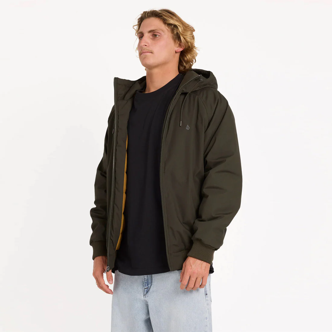 VOLCOM Hernan 10K Jacket - Rinsed Black - Image 3