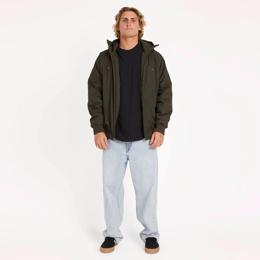 VOLCOM Hernan 10K Jacket - Rinsed Black - Image 4