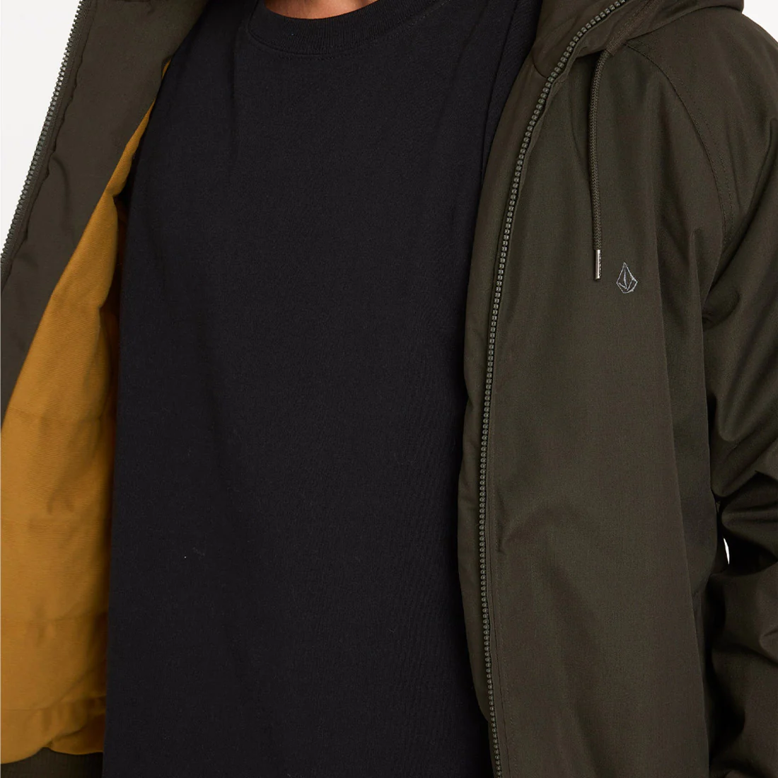 VOLCOM Hernan 10K Jacket - Rinsed Black - Image 5
