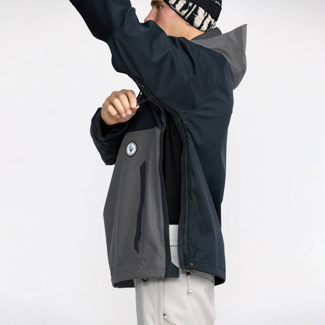 VOLCOM Hossegor 20K Pullover 2026 - Black - Image 5