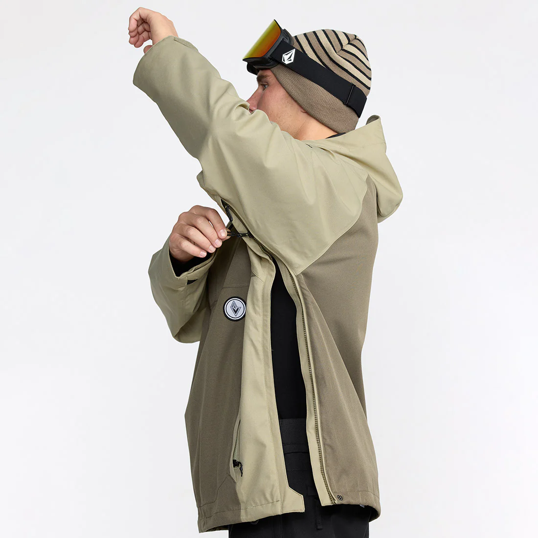 VOLCOM Hossegor 20K Pullover 2026 - Military - Image 6