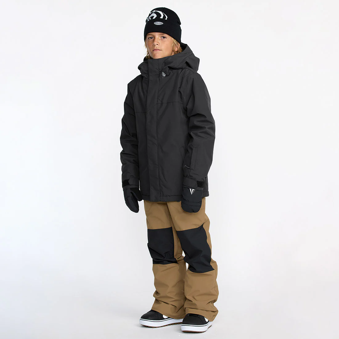 VOLCOM Kids Barkley Insulated Bib Pant 2026 - Bronze - Image 3