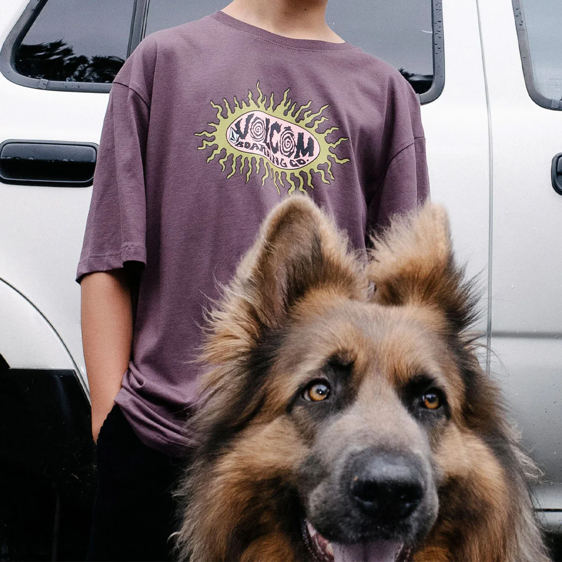 VOLCOM Kids Live Wire Basic Tee - Pistol Punch - Image 5