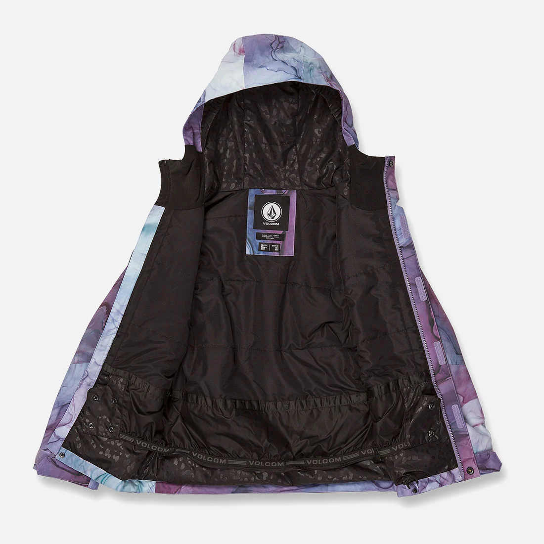 VOLCOM Kids Sass'N'Fras Insulated Jacket 2024 - Glacier Ink - Image 3