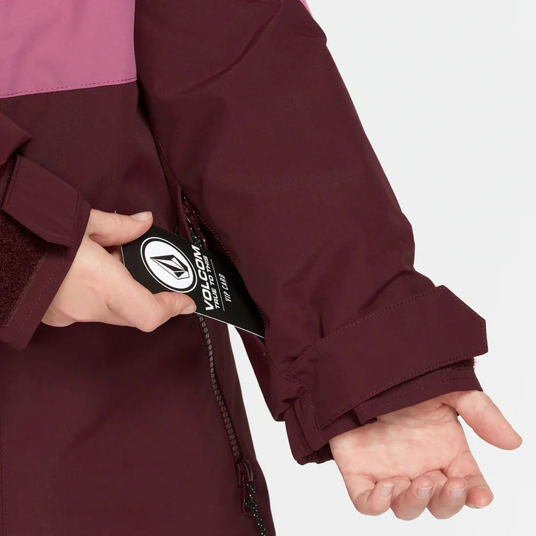 VOLCOM Kids Sass'N'Frass Insulated Jacket 2025 - Blurred Violet - Image 6
