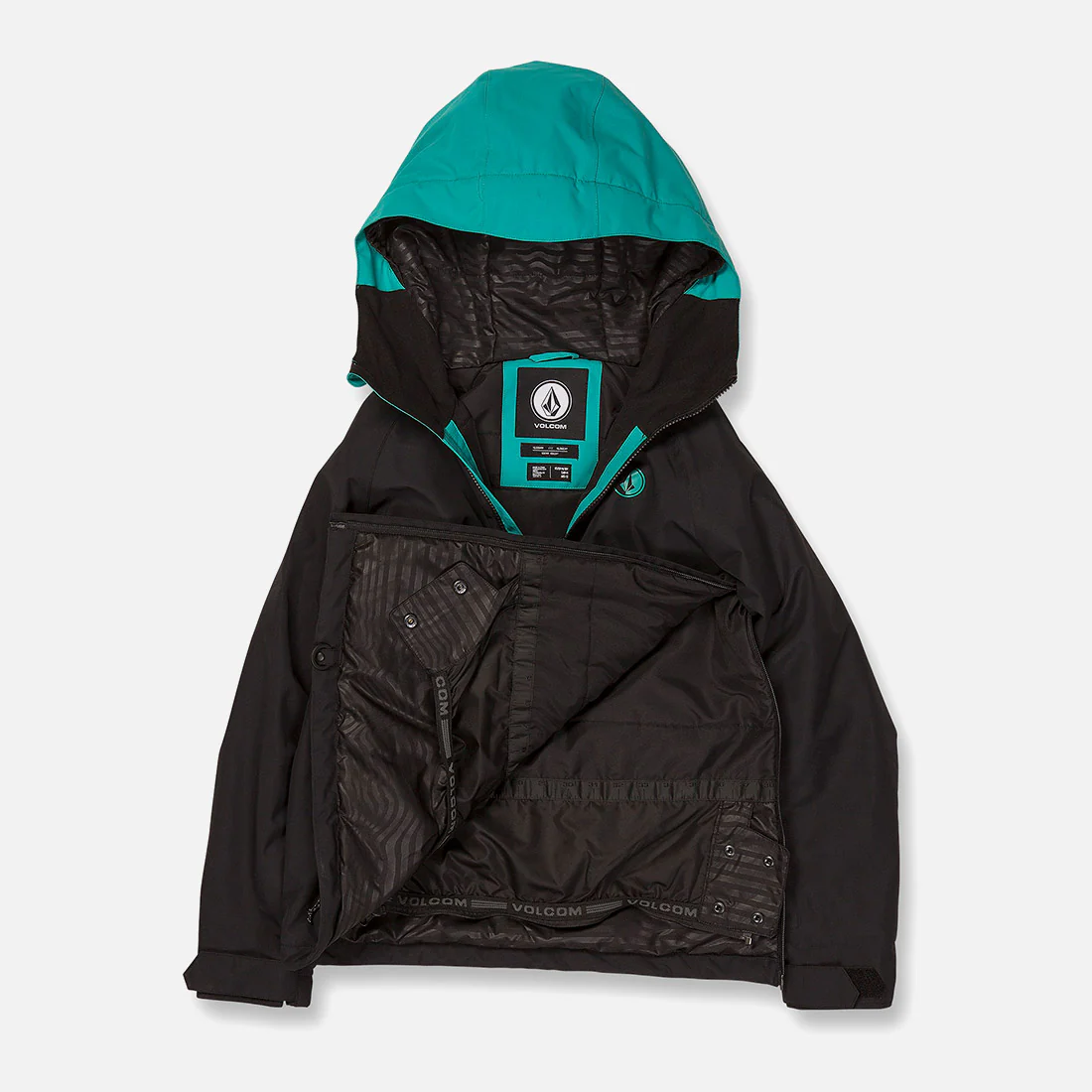 VOLCOM Kids Sluff Insulated Pullover 2024 - Black - Image 3