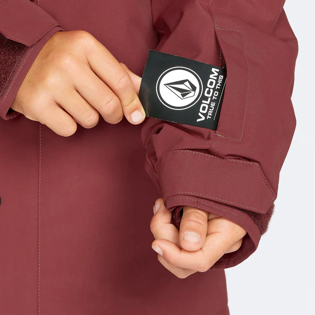 VOLCOM Kids Stone.91 Insulated Jacket 2025 - Redwood - Image 6