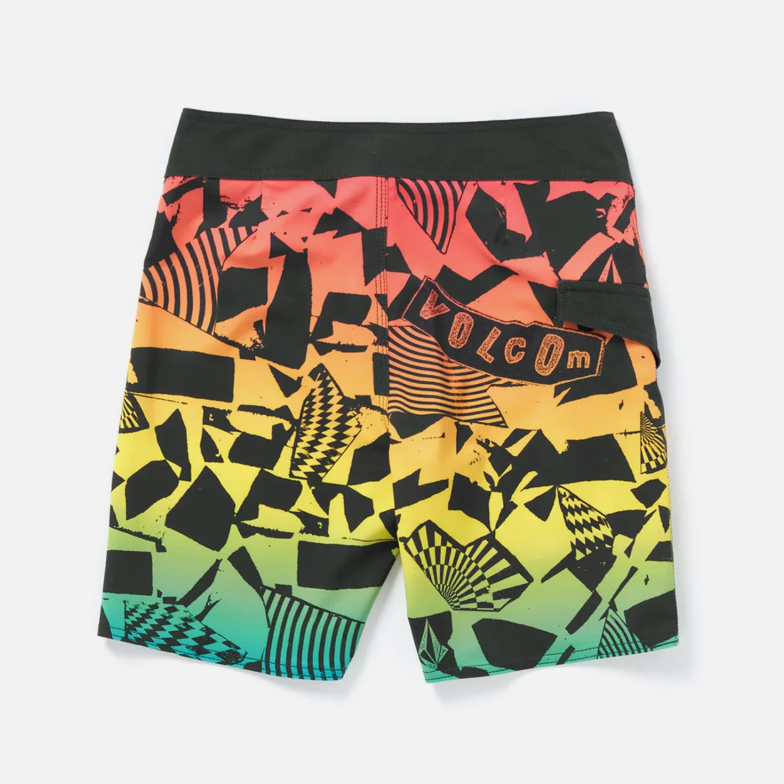 VOLCOM Kids Uproar Mod Boardshort - Washed Ruby - Image 2