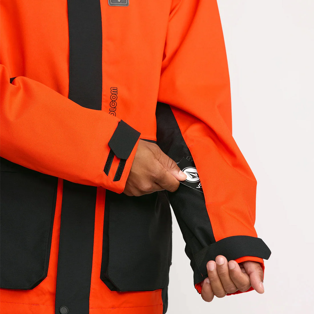 VOLCOM Kleveland Jacket 2026 - Orange Shock - Image 3