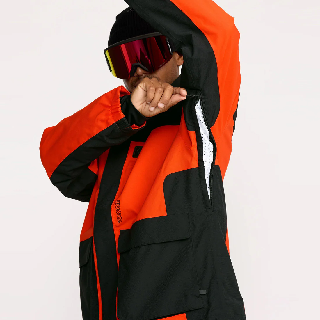 VOLCOM Kleveland Jacket 2026 - Orange Shock - Image 4