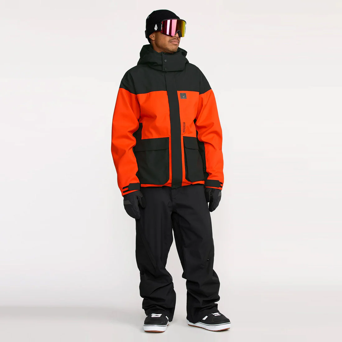 VOLCOM Kleveland Jacket 2026 - Orange Shock - Image 9