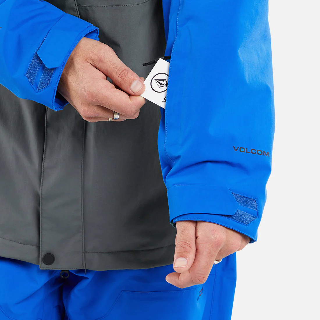 VOLCOM L Gore-Tex Jacket 2024 - Electric Blue - Image 8