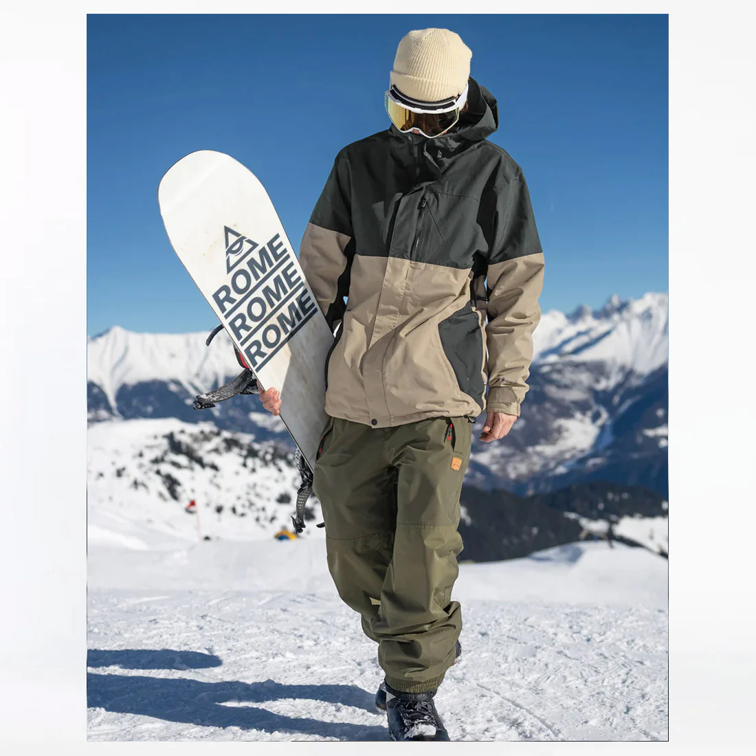 VOLCOM L Gore-Tex Jacket 2025 - Chestnut Brown - Image 3