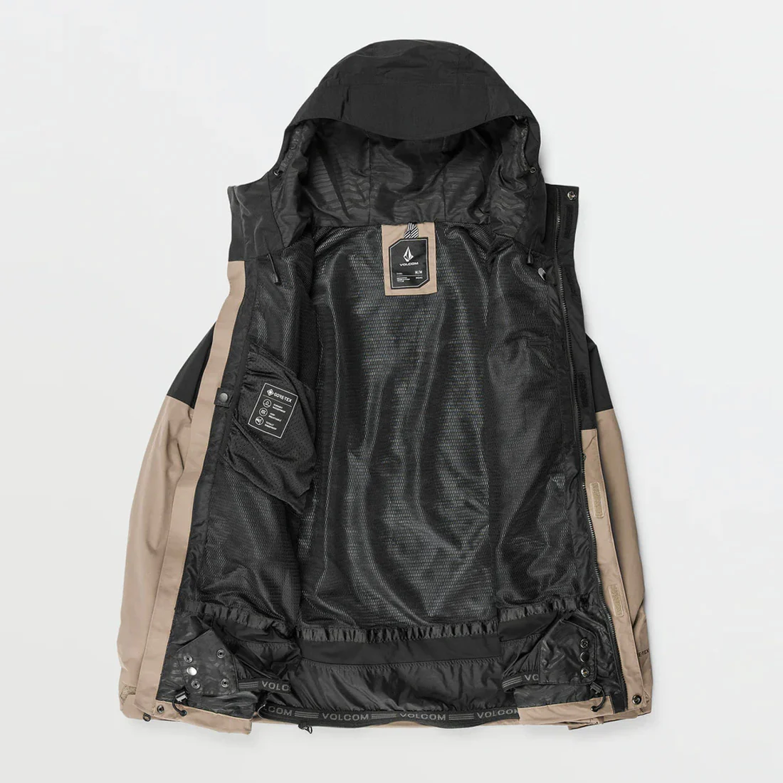 VOLCOM L Gore-Tex Jacket 2025 - Chestnut Brown - Image 7