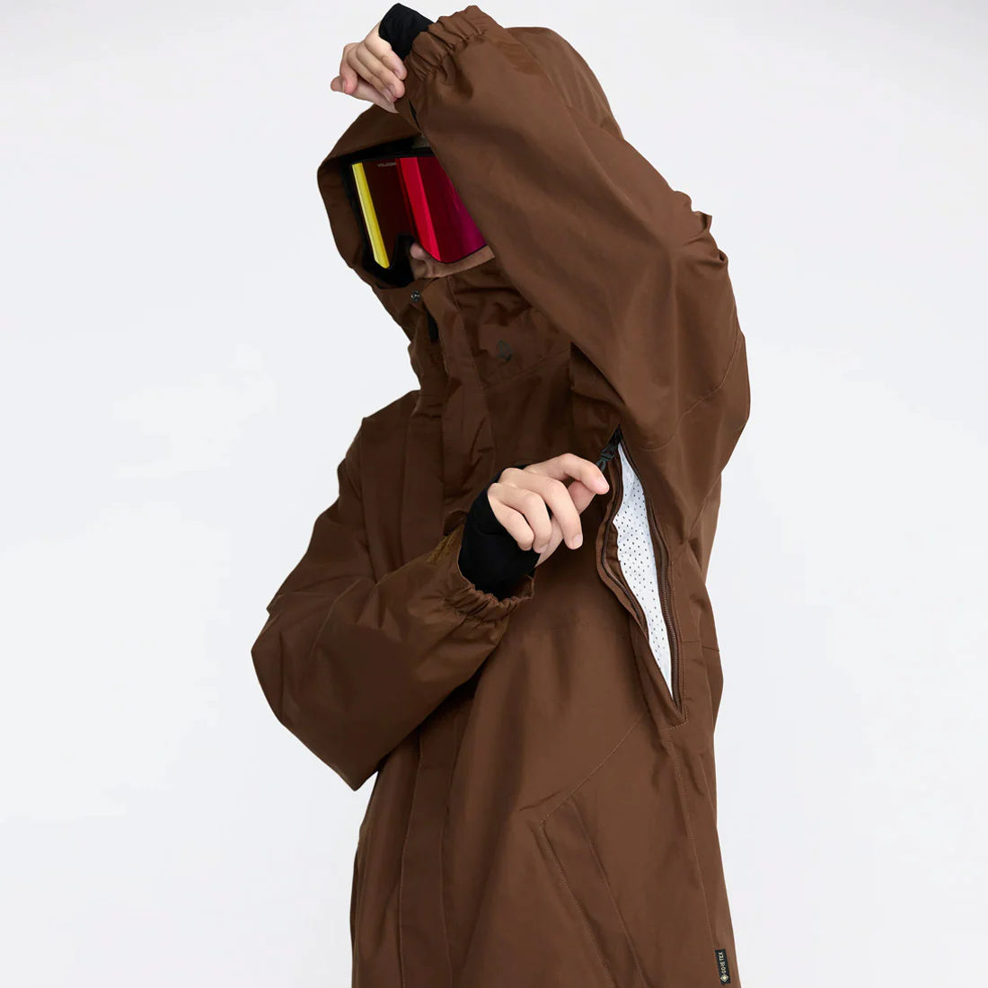 VOLCOM L Gore-Tex Jacket 2026 - Brown - Image 6