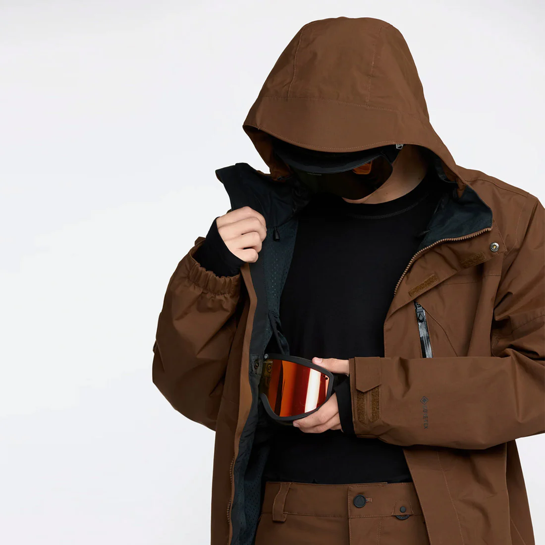 VOLCOM L Gore-Tex Jacket 2026 - Brown - Image 7