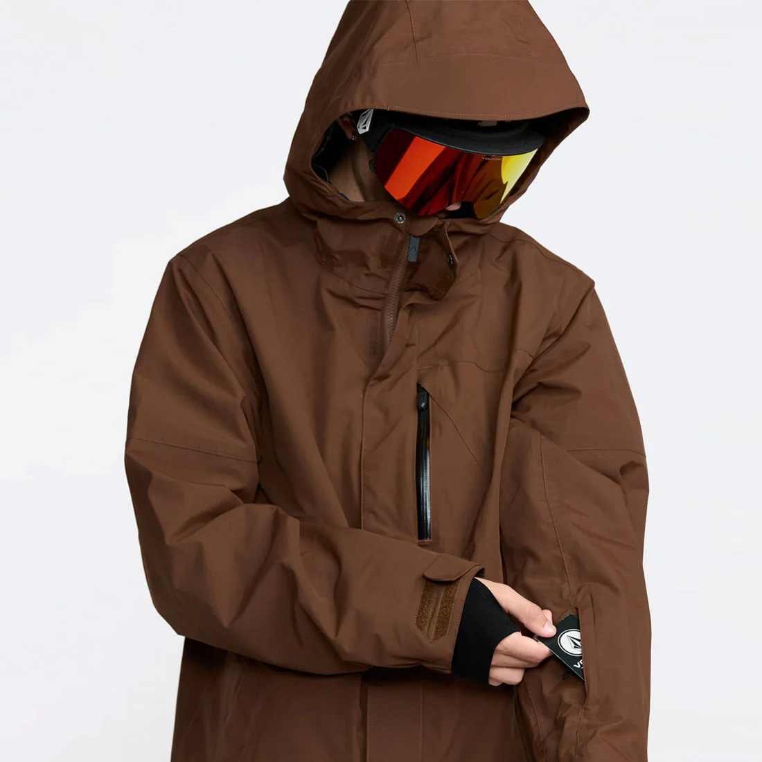VOLCOM L Gore-Tex Jacket 2026 - Brown - Image 8