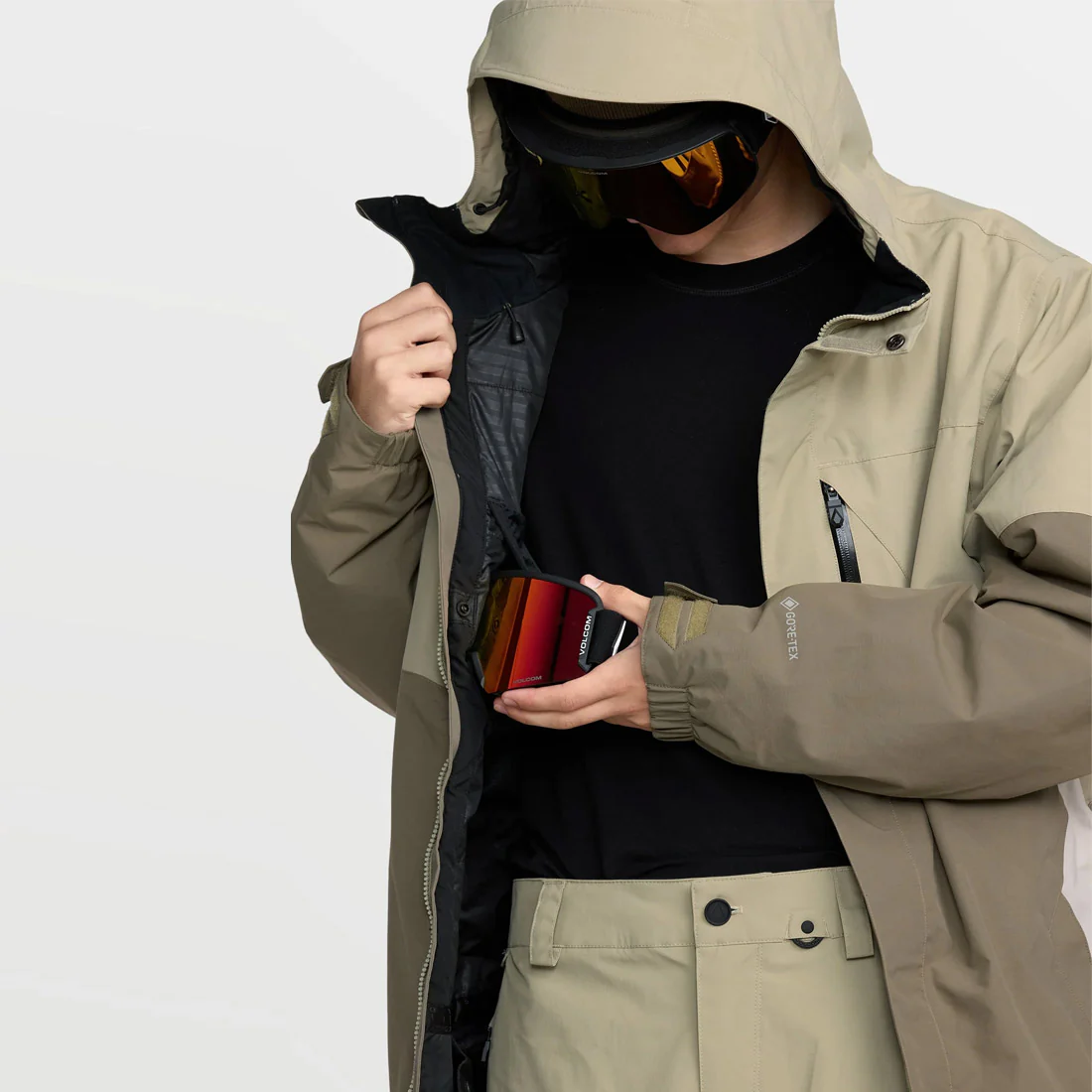 VOLCOM L Gore-Tex Jacket 2026 - Moss Green - Image 7