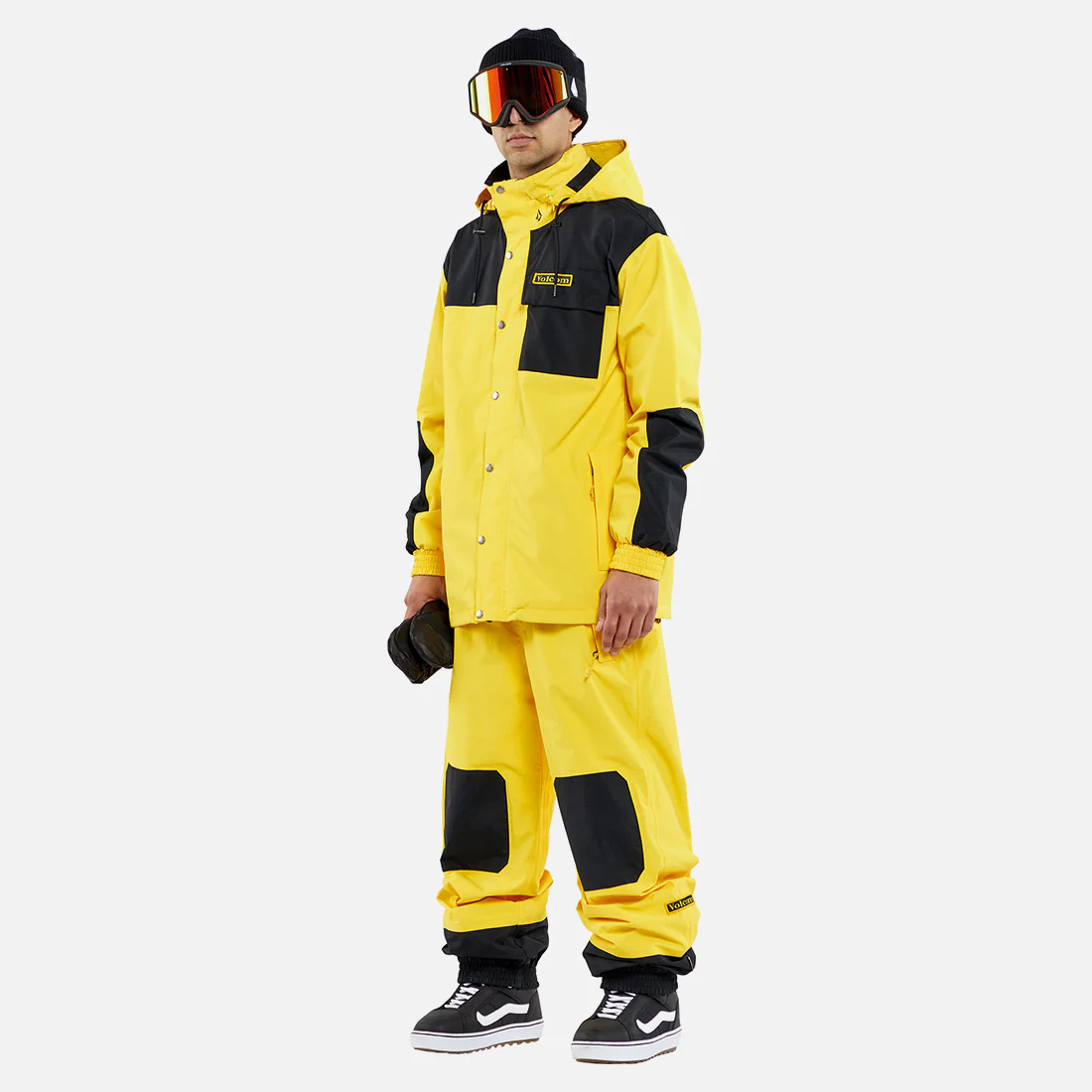 VOLCOM Longo Gore-Tex Jacket 2024 - Bright Yellow - Image 4