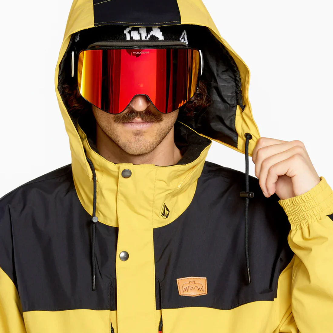 VOLCOM Longo Gore-Tex Jacket 2025 - Dark Yellow - Image 4