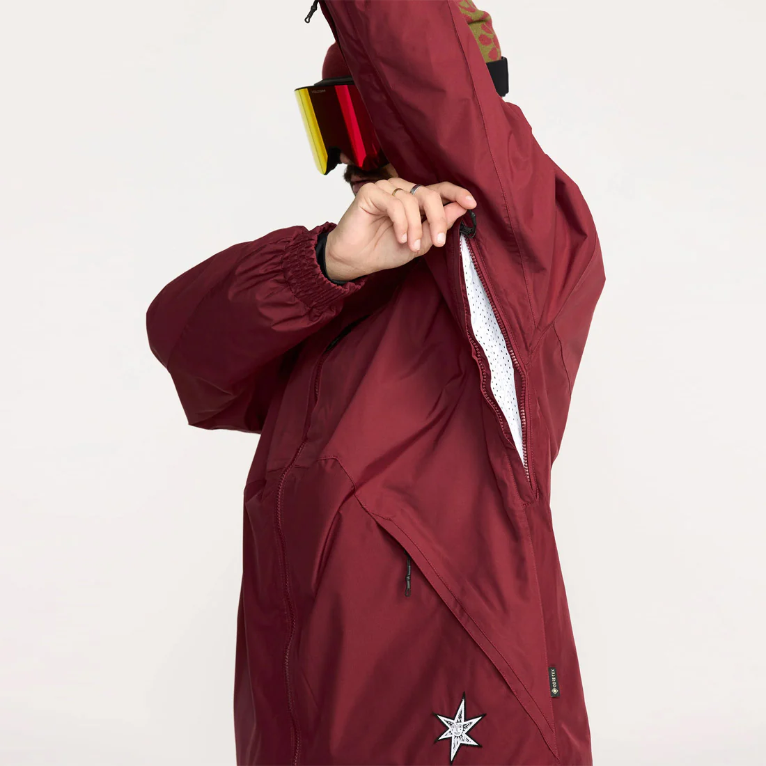 VOLCOM Longo Gore-Tex Jacket 2026 - Burnt Red - Image 10