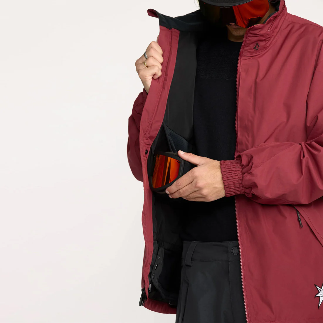 VOLCOM Longo Gore-Tex Jacket 2026 - Burnt Red - Image 13