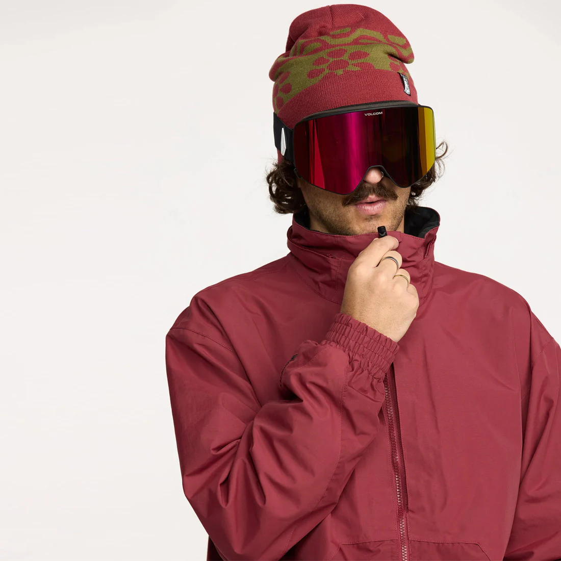 VOLCOM Longo Gore-Tex Jacket 2026 - Burnt Red - Image 6