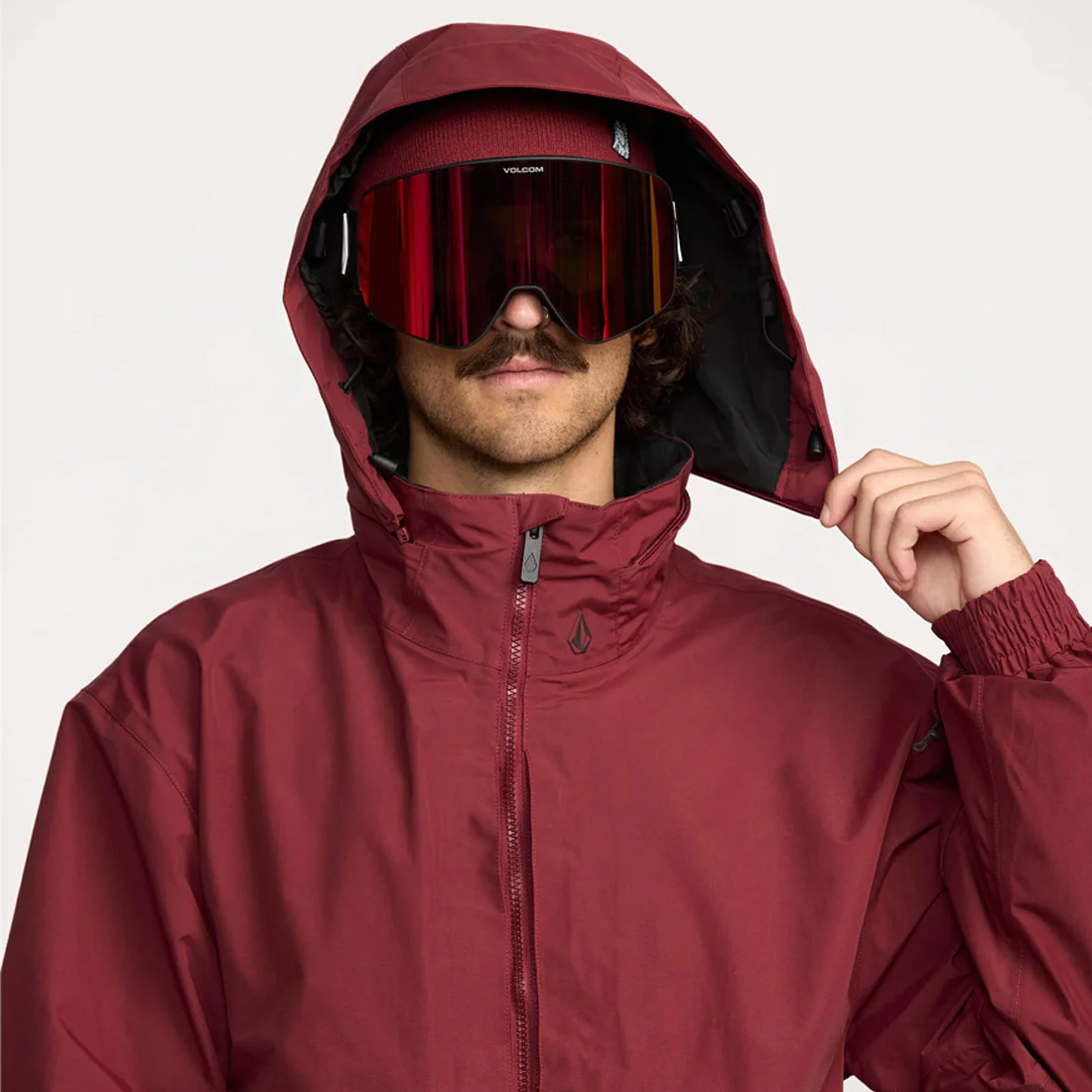 VOLCOM Longo Gore-Tex Jacket 2026 - Burnt Red - Image 8