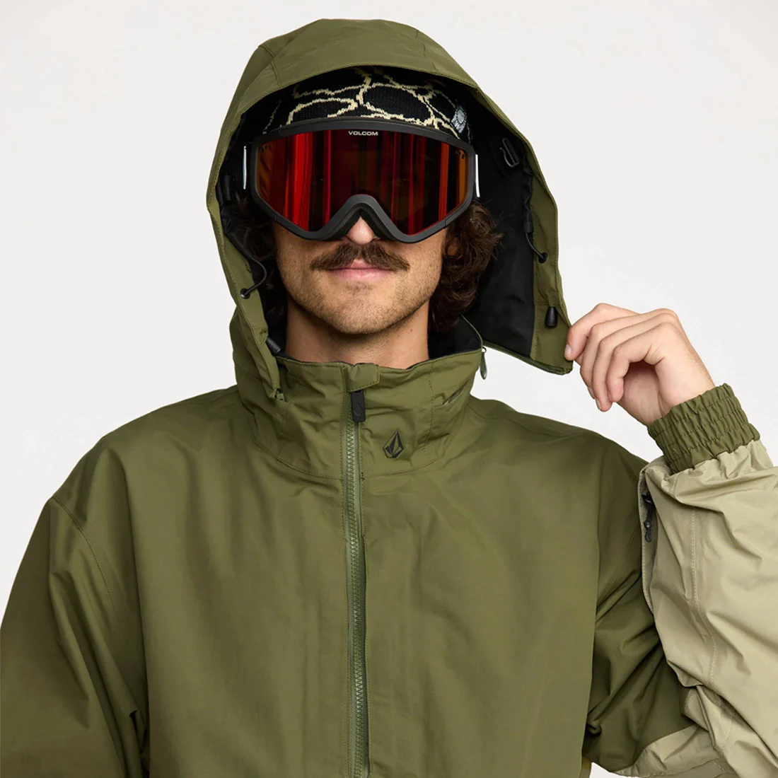 VOLCOM Longo Gore-Tex Jacket 2026 - Dark Olive - Image 6