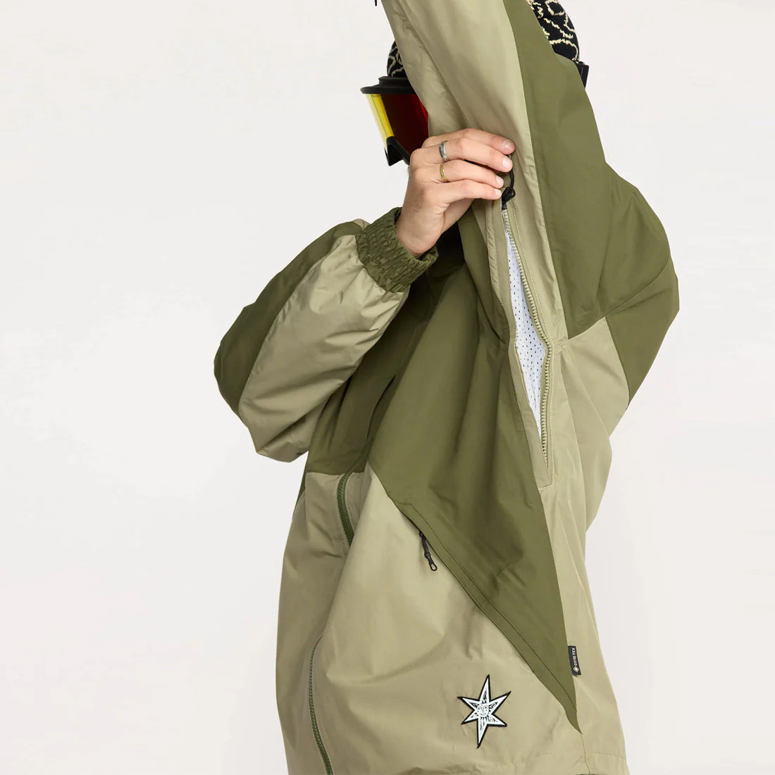 VOLCOM Longo Gore-Tex Jacket 2026 - Dark Olive - Image 8